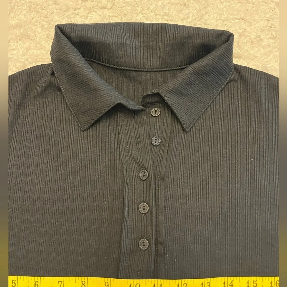 NWOT Ribbed Polo - Picture 5 of 8